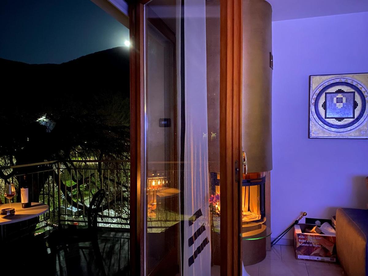 Apartment Lac Brusimpiano Buitenkant foto