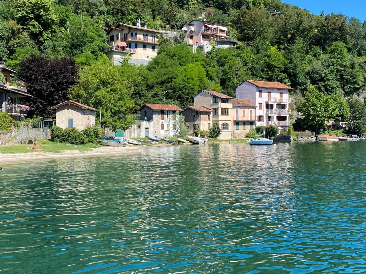 Apartment Lac Brusimpiano Buitenkant foto