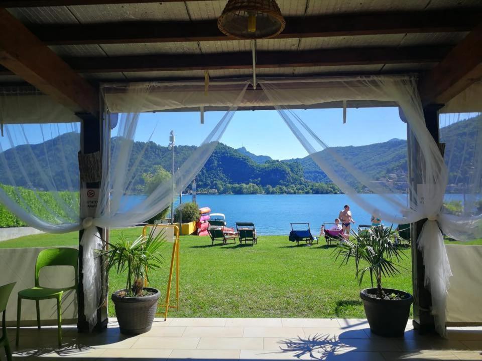 Apartment Lac Brusimpiano Buitenkant foto