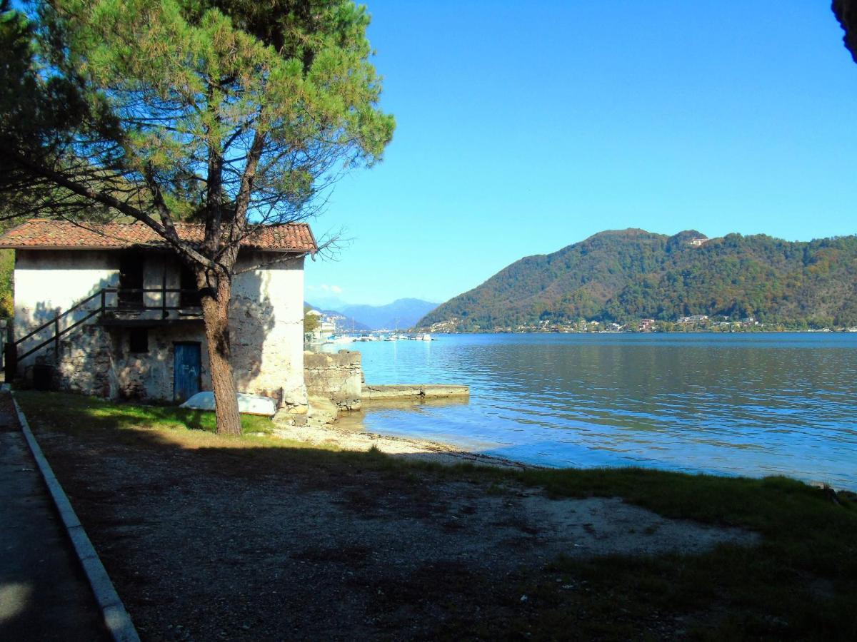 Apartment Lac Brusimpiano Buitenkant foto
